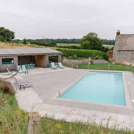 Feriehus La Ferme D'auwez - Grand Horizon - 10 Pers Avec Piscines Et Sauna